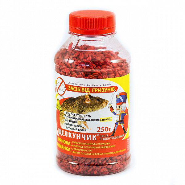 Лускунчик в зернах від мишей 250г