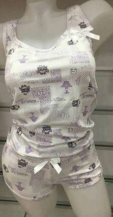 Комплект майка + шорти Туреччина гуртом, фото 1