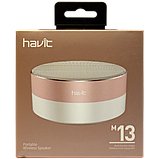 Акустична колонка bluetooth HAVIT HV-M13, silver/pink, фото 4
