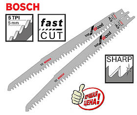 Пиляльне сабельное полотно по дереву Bosch Top for Wood S 1531 L 2шт