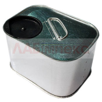 Коробка для зберігання зерна прямокутна 2.5 л, оцинковка