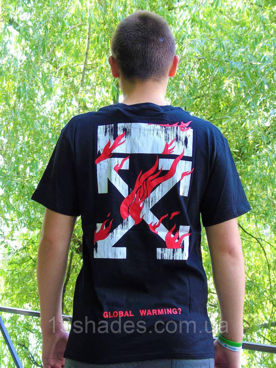 Футболка Off White Flame Tee Arrow