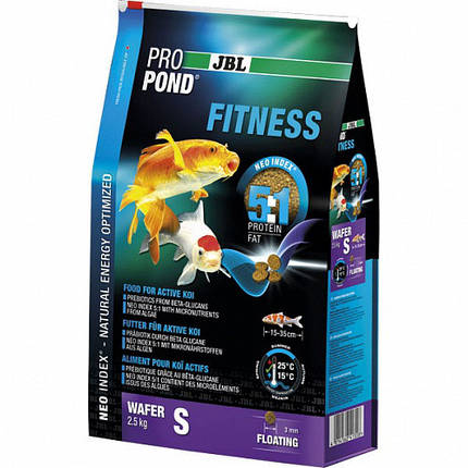 Корм для прудовых рыб JBL ProPond Fitness M, 1,3kg, фото 2