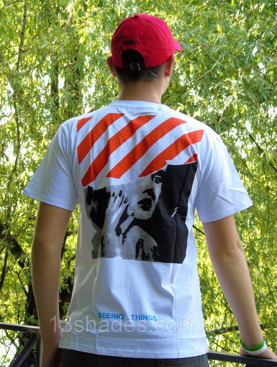 Футболка Off White Marilyn Monroe