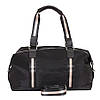 Жіноча дорожня сумка чорного кольору, фото 3
