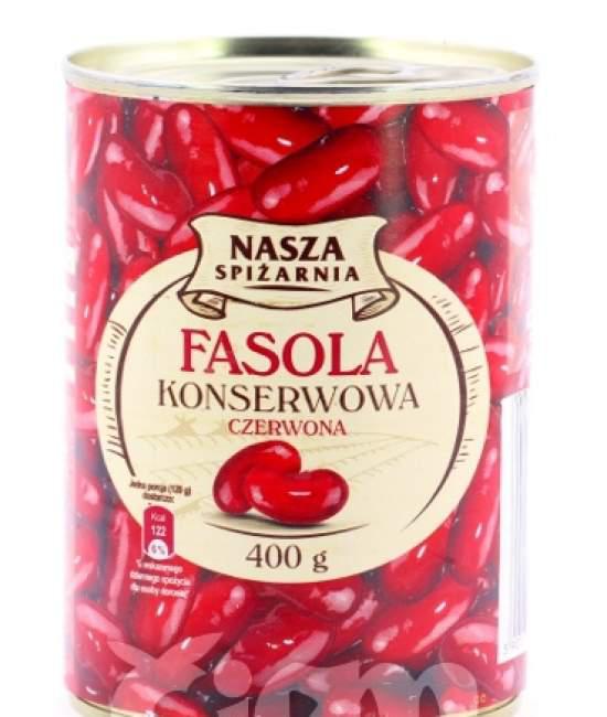 Квасоля червона Nasza spizarnia 400г