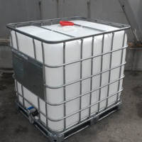 Єврокуби 1000 л б/у (піддон метал)