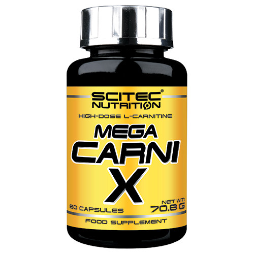 Жироспалювач Scitec Nutrition Mega Carni-x 1000 mg 60 caps