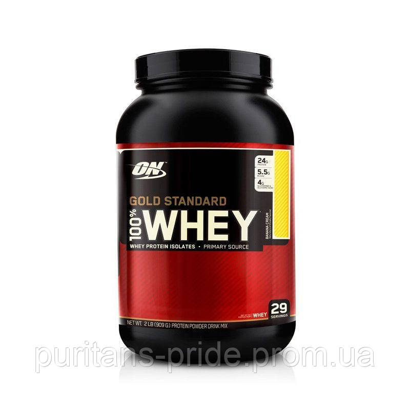 Optimum Nutrition 100% Whey Gold Standard 909 грам