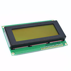 LCD 2004 дисплей 20х4 (зелений) HD44780