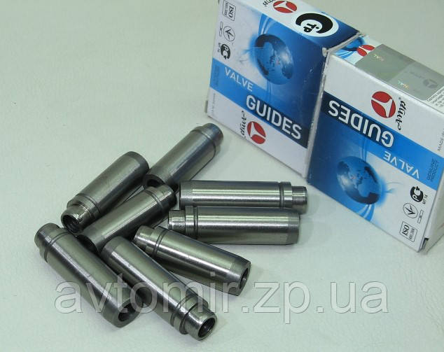 Напрямні втулки клапанів ВАЗ 2101-2107 AMP JLAD001 JLAD002 комплект 8 шт.