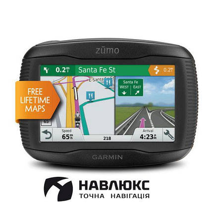 GPS-навігатор для мотоциклів Garmin zumo 395 LM EU, фото 1