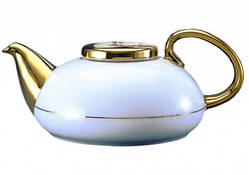 FAMILY TEA POT 500ml Фарфоровий чайник Сімейний напівзолотий