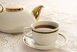 FAMILY TEA POT 800ml Фарфоровий чайник Сімейний напівзолотий, фото 5