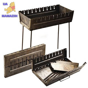 МАНГАЛ-ЧЕМОДАН НА 10 ШАМПУРІВ УК-М10 G-Rich