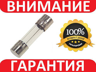 Запобіжник скляний 5х20мм 250 В 1 А