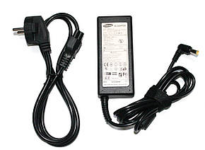Блок живлення для моніторів Samsung 19V 2.14 A (6.5*4.4) + мережевий кабель, фото 1