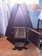 Піч для обігрівання теплиці "TURBINA-500" 4 мм, фото 5