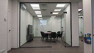 Скляні перегородки для офісу