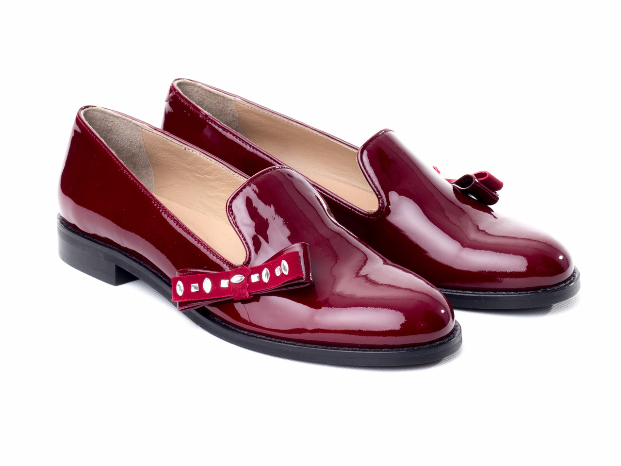 Туфлі Etor 6127-525  бордовий