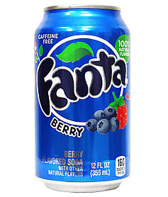 Газована вода Fanta Berry 355ml