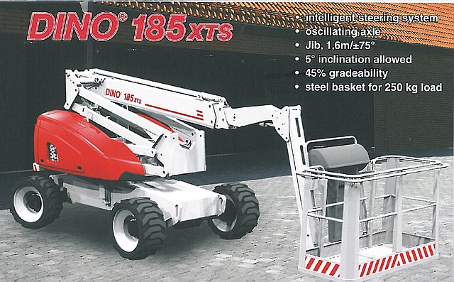 Самохідний колінчастий підіймач Dino 185 XTS
