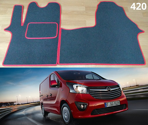 Ворсові килимки на Opel Vivaro II '15-19