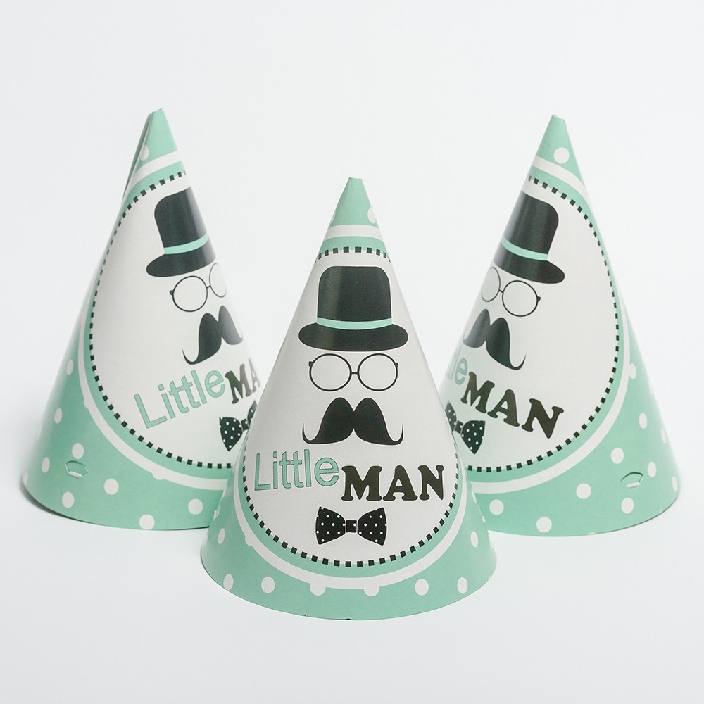 Ковпачок святковий No 4 у стилі "Little man ( Літл Мен) " 