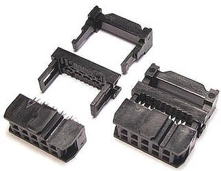 Роз'єми на шлейф і відповідні частини