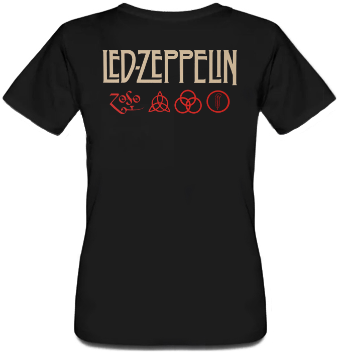 Женская футболка Led Zeppelin - Mothership - фото 2 - id-p709079445