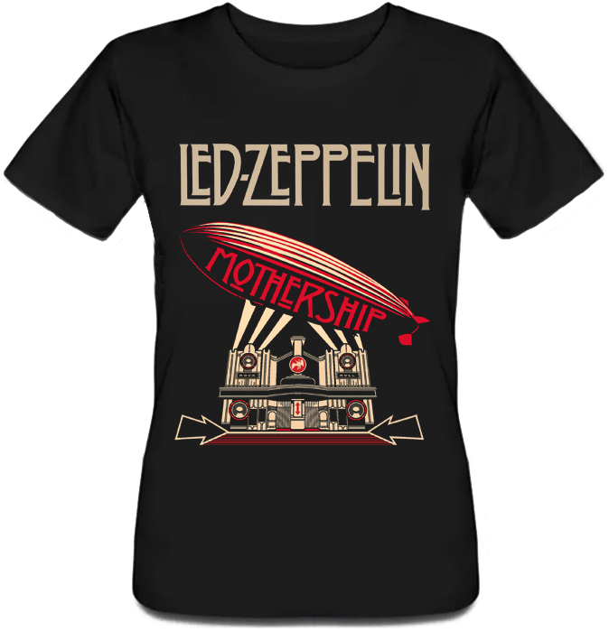 Женская футболка Led Zeppelin - Mothership - фото 1 - id-p709079445