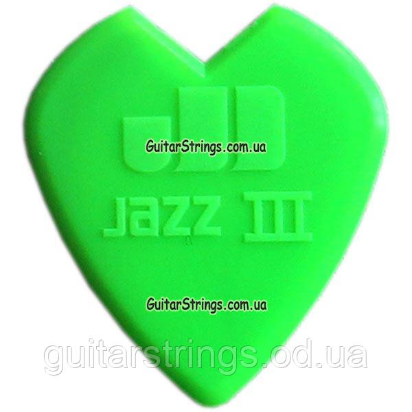 Медіатор Dunlop 47RKH3N Kirk Hammett Signature Jazz III Nylon 1.38 mm, фото 1