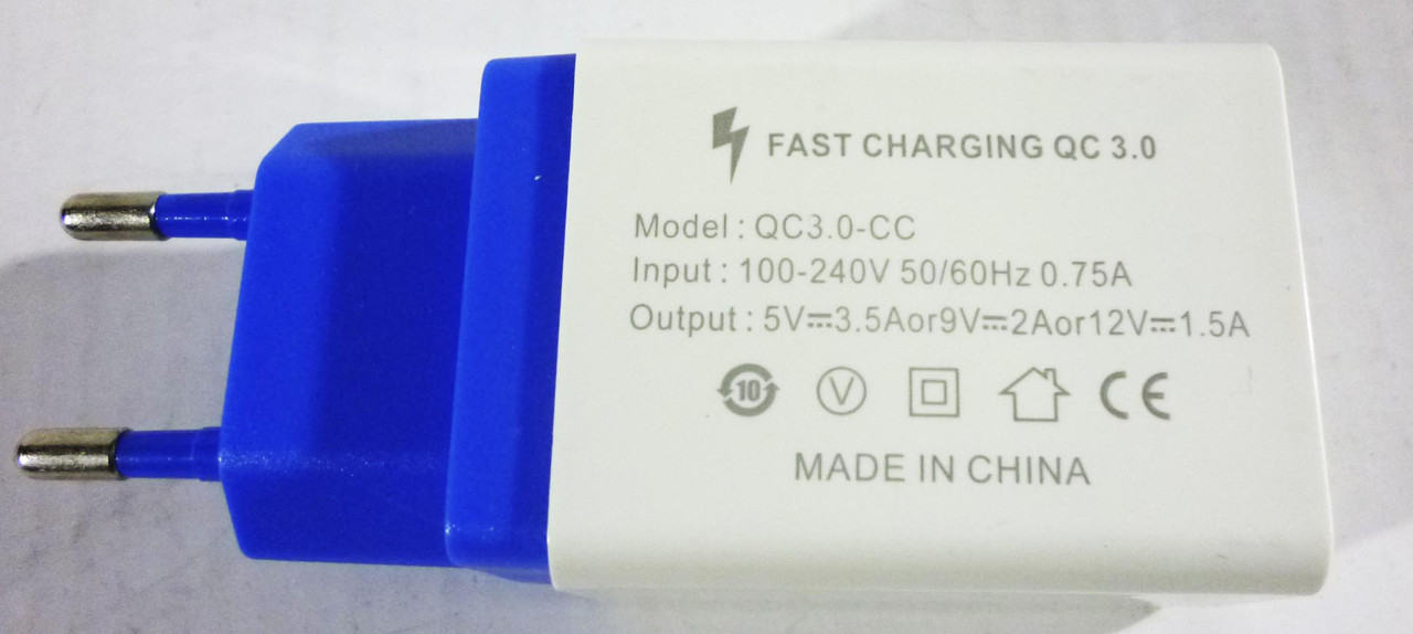 Зарядний пристрій Fast charge QC3.0 (AR 60)