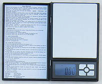 Ювелірні ваги до 500 (0,01) у формі блокнота