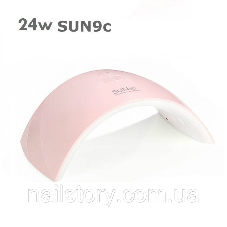 UV LED лампа SUN9c 24 ВТ розовая