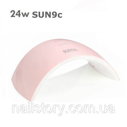UV LED лампа SUN9c 24 ВТ розовая, фото 2