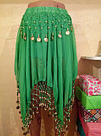 Женская шифоновая юбка для восточных танцев