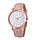 Жіночий наручний годинник Classic з рожевим ремінцем, наручний жиночий годинник, кварцовий жіночий годинник, фото 5