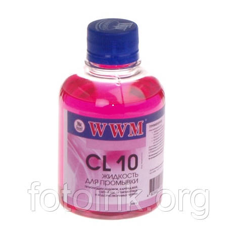 Очисна рідина WWM для пігментного кольорового чорнила 200 г (CL10), фото 2
