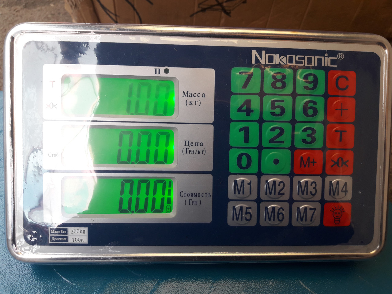 Весы торговые NOKASONIC 300 кг с вайфаем (усиленная платформа) - фото 2 - id-p709125273