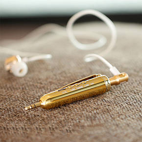 Автомобільний Bluetooth-адаптер AUX S 100 Gold, фото 3