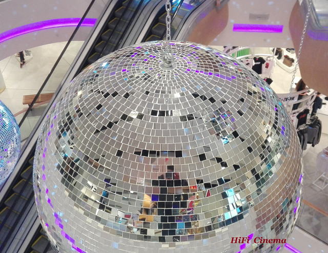 Зеркальный шар диаметр 50 см дискобол для клуба кафе бара ресторана ...