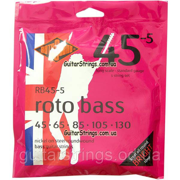 Rotosound RB45-5 Roto Bass 5-String 45-130