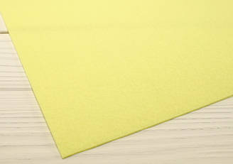 Корейський жорсткий фетр 1,2 мм (20х30 см) - №5 Блідо-жовтий