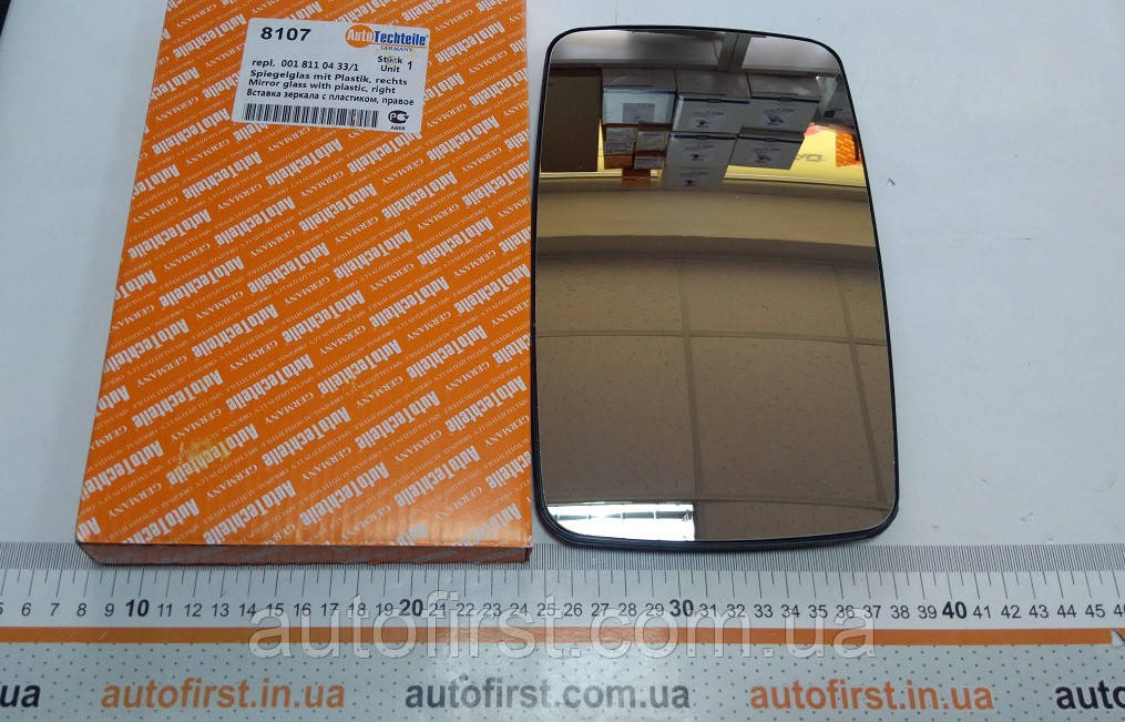 Autotechteile Скло дзеркала (з пластиком) MB Sprinter/VW LT R 96-06