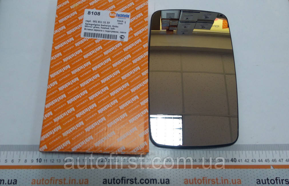 Autotechteile Скло дзеркала (з підігрівом) L MB Sprinter/VW LT 96-06