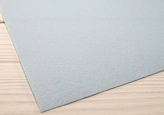 Корейський жорсткий фетр 1,2 мм (20х30 см) - №23 Блідо-блакитний