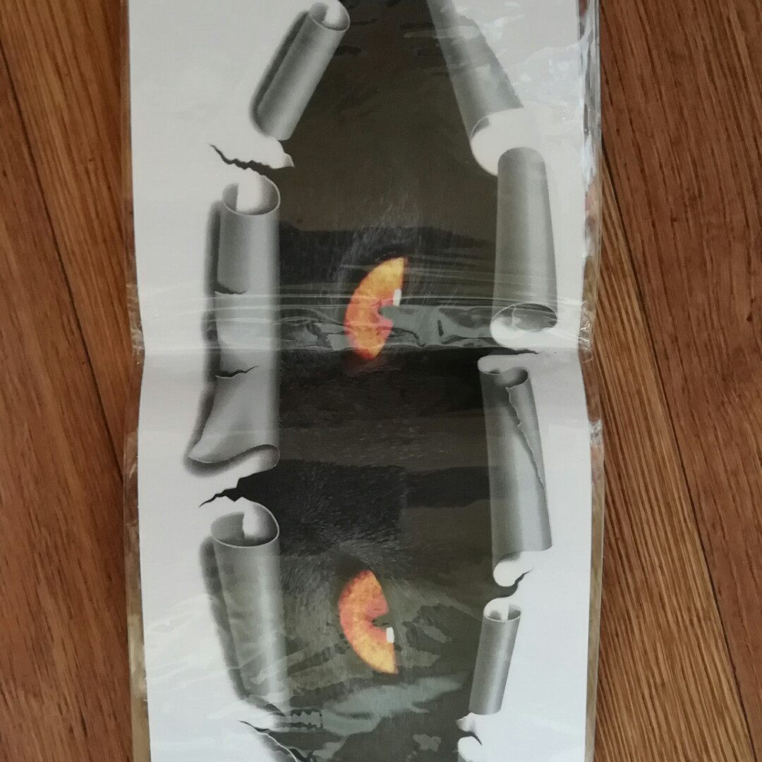 Велика наклейка для автомобіля 3D-очі 40 см, фото 1