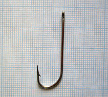 Гачок двогибий з кільцем і подовженим стрижнем тип VIII 10-1,2-35, 400шт.