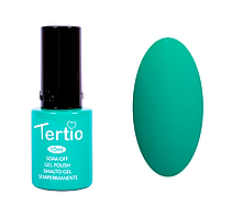 Гель-лак No027 Tertio, Темно-зелений чай
